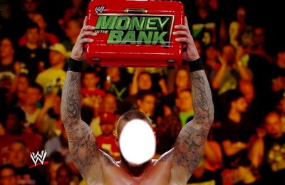 randy orton money in the bank Photo frame effect