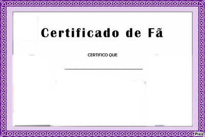 certificado de fã Fotomontāža