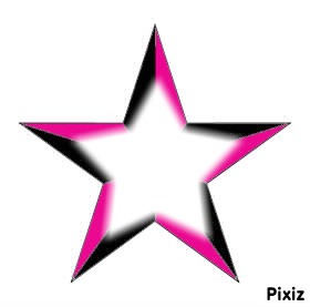 étoile rock Fotomontaža