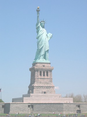NEW YORK liberty Фотомонтажа