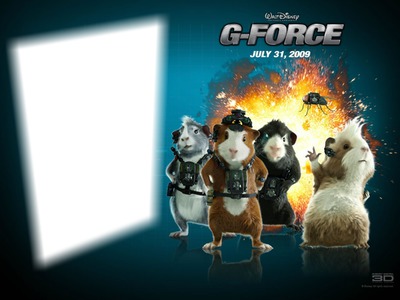 G-Force Fotomontage