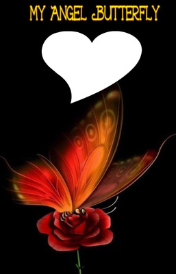 my angel butterfly Fotomontaggio