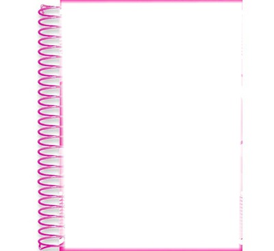 caderno rosa Fotomontaggio