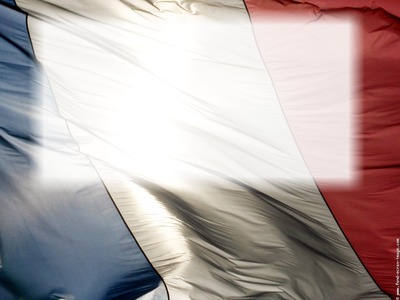 drapeau français Fotomontaggio