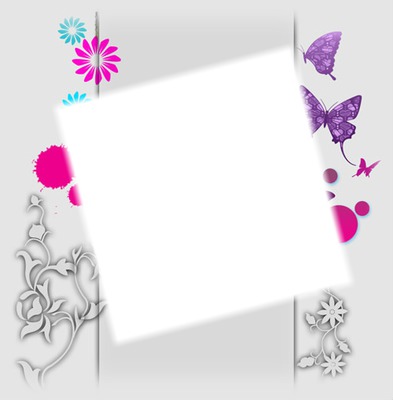 Butterfly Love Photo frame effect