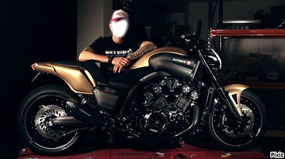 moto 1200 vmax Photomontage