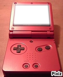 Game Boy Advance Фотомонтажа