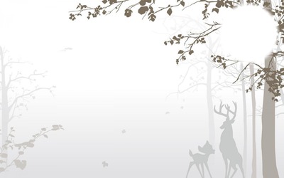 paysage bambi Fotomontage