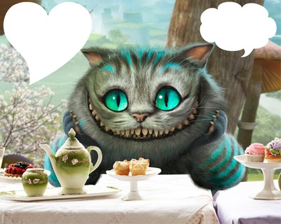 chat d'alice Photo frame effect