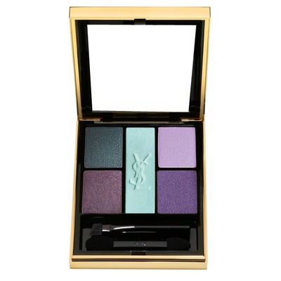 Yves Saint Laurent Eye Shadow Purple and Blue Fotomontažas