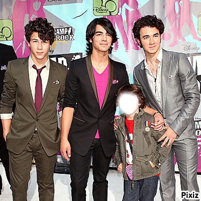 Jonas Brothers Fotomontasje