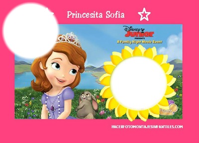 la princesa sofia Fotomontaža