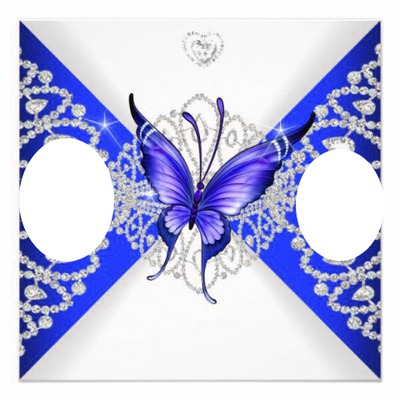 BUTTERFLY FRAME Photo frame effect