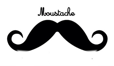 moustache !! フォトモンタージュ