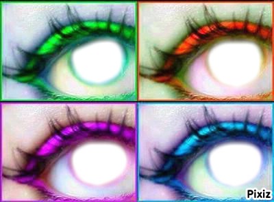 4 yeux Montage photo