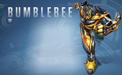 Bumblebee s foco Fotomontaggio