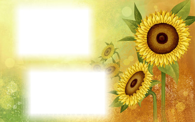 sunflowers Fotomontage