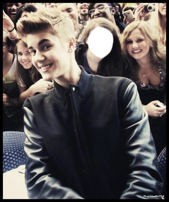 Justin and beliebers Photo frame effect