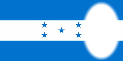 Honduras bandera フォトモンタージュ