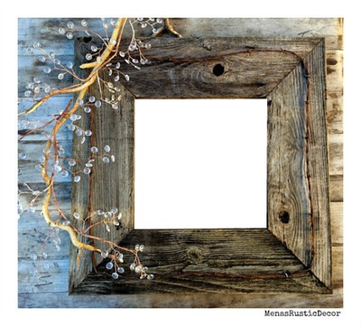 barn wood Photo frame effect