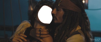 pirates des caraibes Photo frame effect
