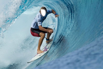 SURFING Photo frame effect