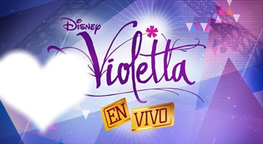 Violetta en Vivo Фотомонтажа