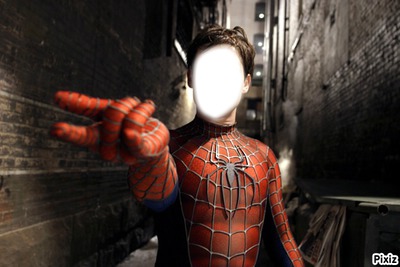 spiderman Photo frame effect