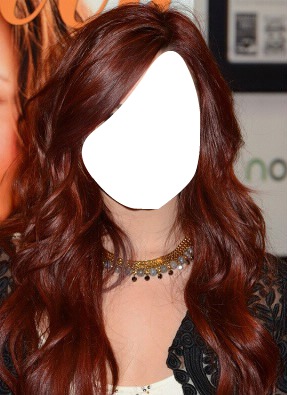 kızıl saç Fotomontáž