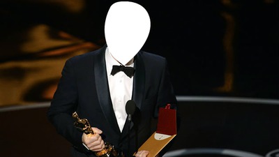 Oscar ödül yüzü Фотомонтаж