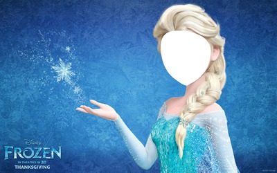 Frozen Elsa Фотомонтаж