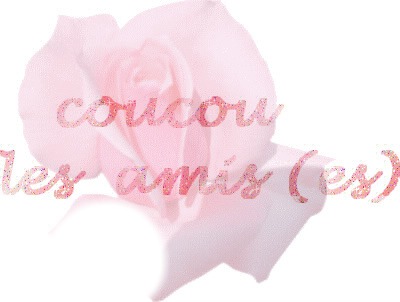 une rose disant cc Photo frame effect