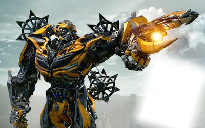 Transformers 4 Bumblebee Photo frame effect