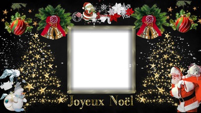 joyeux Noël Фотомонтаж