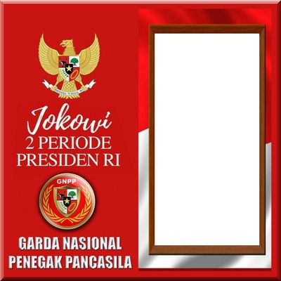 JOKOWI 2PERIODE by GNPP Montage photo