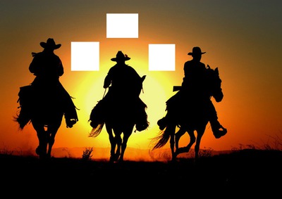 cowboys Fotomontagem