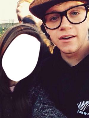 Niall horan with me Fotomontage