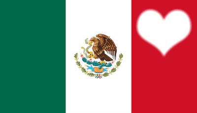Flag of Mexico Fotomontāža
