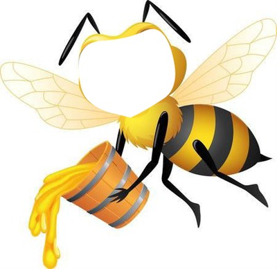 abejas Montaje fotografico