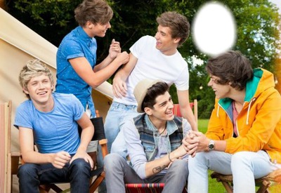 Toi et les One Direction Fotomontaža