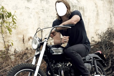 Cétina moto Photomontage