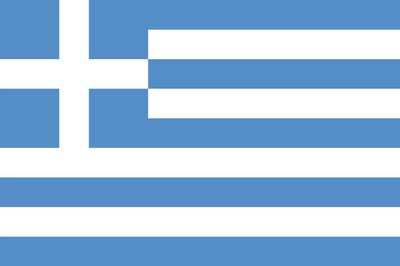 Greece flag Fotomontāža