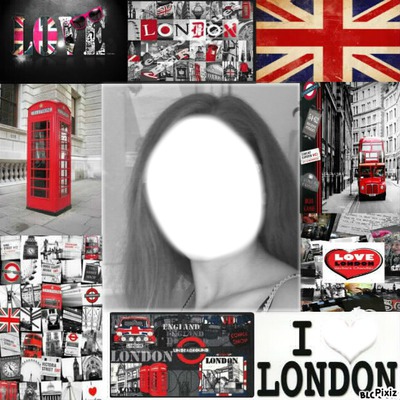 London! Fotomontáž