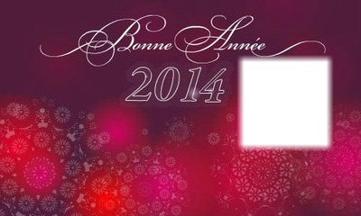 bonne annee 2014 Φωτομοντάζ