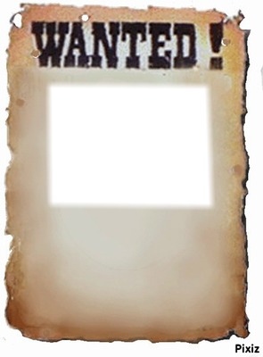 wanted! Photo frame effect