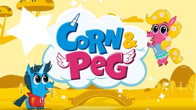 Corn & Peg Fotomontaža