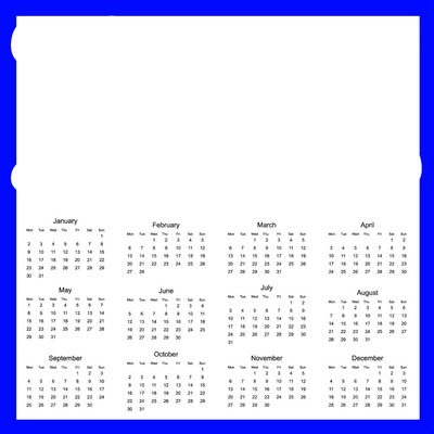 Calendar Fotomontasje