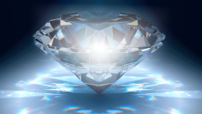 diamante Fotomontagem