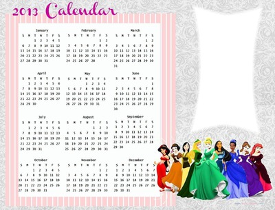 calendar Photomontage
