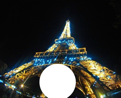 Paris - Torre Eiffel Fotomontage